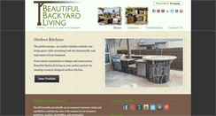 Desktop Screenshot of beautifulbackyardliving.com
